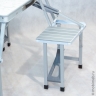Мебек комплект: стол складной алюминий/пластик четырехместный