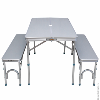 Мебек комплект: стол складной + 2 лавки УЦЕНКА
