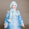 Кукла Снегурочка со снежком 29см
