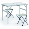 Мебек комплект: стол складной + 2 стула ткань