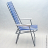 Кресло складное Мебек «Стандарт» с высокой спинкой Мягкое