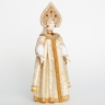 Кукла Русская красавица в золотом платье 31 см